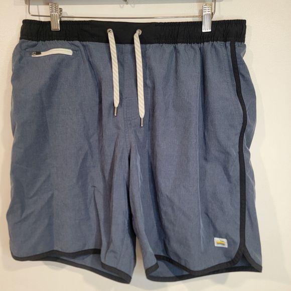 Vuori Other - Vuori Banks Shorts Mens Blue Drawstring Elastic Waist Outdoor Activewear